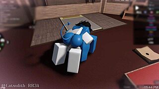 Demon Girl Rides Monster Cock Again