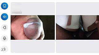 Couldn't Hold Back From Teasing And Came In One Minute On Video Call