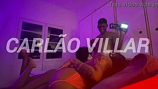 My Wife Brings Hot Friend for Group Fucking with Moaning Gagging