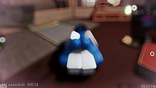 Demon Girl Rides Monster Cock Again