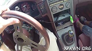 Young amateur gets taken to the back room for a hard drilling