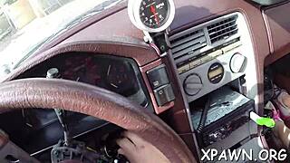 Young amateur gets taken to the back room for a hard drilling