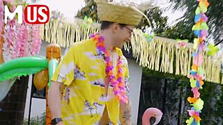 Jerkaoke Summertime Orgy with Madison Morgan, Rosalyn Sphinx, and More Stars