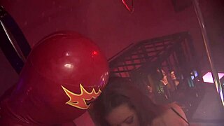 European Kinky Groupsex Orgy With Cage- Chains - Handcuffs And Cosplay - Stripclub Porn Xxx
