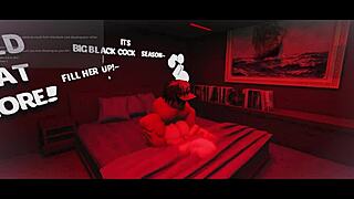 Fucking that cuck's snowbunny girlfriend hard in the ass!