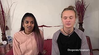 Desperate amateurs alisha isabella and kama sutra in casting interview