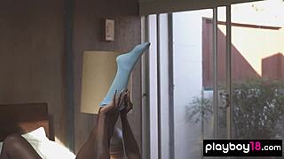 i felt passionate as ebony beauty victoria antoinette revealed her tight shaved pussy