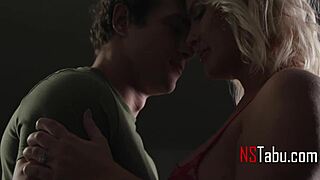 big ass step mom surprises her step son when home alone