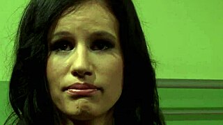 This girl is dominated and creampied in bondage.