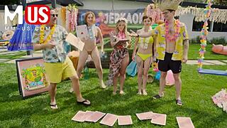 Jerkaoke Summertime Orgy with Madison Morgan, Rosalyn Sphinx, and More Stars