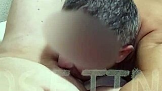 Husband And Wife Share Intimate Moment