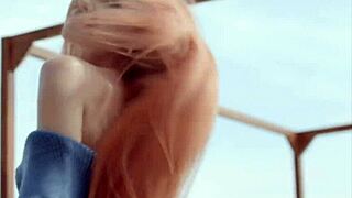 sexy redhead gapes her perfect ass in tushyraw scene