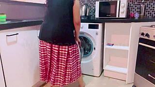 Beautiful wetpinay in school uniform washes after intense porn shoot