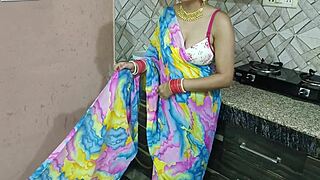 Indian Bhabhi Sex With Devar First Time In Kitchen With Hindi Dirty Talk