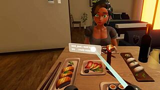 lets play elises brunette voyeur peepshow in vr