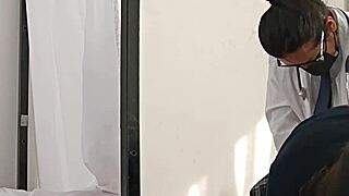 Doctor Takes Advantage During Checkup, Nearly Caught in the Act!