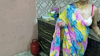 Indian Bhabhi Sex With Devar First Time In Kitchen With Hindi Dirty Talk