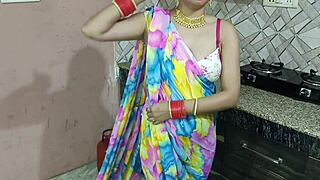 Indian Bhabhi Sex With Devar First Time In Kitchen With Hindi Dirty Talk