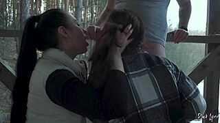 Did we really suck him off together on vacation in public?