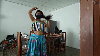 Sinful Latina Maid Spreads Pretty Pussy Wide for Domination Play. She’s Irresistible!