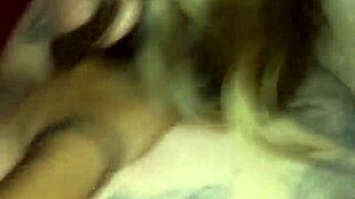 In this POV scene, she's taking hard anal and deepthroat, ending with a huge anal creampie on her chubby ass