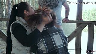 Did we really suck him off together on vacation in public?