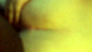 Maria from NJ shows off her massive ass in interracial action.