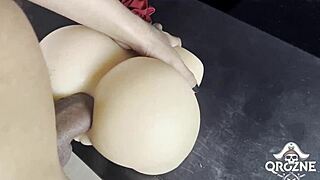 testing a real sex doll backstage in liberdade sp