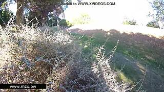 Hey, wanna see public sex with my blonde girlfriend and tons of cum?