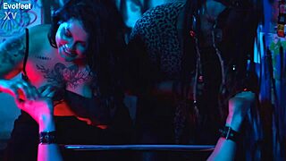 Bound Woman Gets Feet Tickled And Sucked In Fetish Session