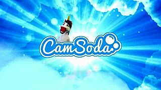 Sexy Hot Brunette Cheerleader Masturbates In Locker Room