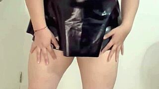 Mexicana Secretaria Latina Milf Quits Toda Su Ropa Y Enseña Sus Panties