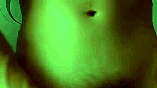 I twist my big pierced cock in front of the camera