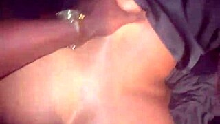 Latina milf bends over for bbc anal