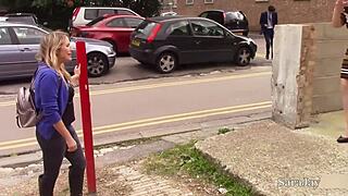 Look at Kaz's Big Tits! She's So Sexy in Lingerie!