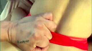 Look at my ex fucking me in new lingerie! Isn't it hot?