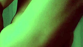 I twist my big pierced cock in front of the camera