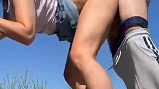 Gabriella, My Slave, Takes It Deep in Mouth and Pussy with Wild Cumshot