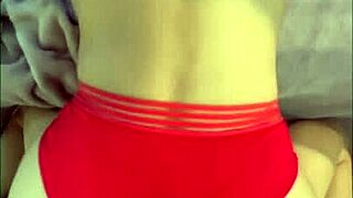 Look at my ex fucking me in new lingerie! Isn't it hot?