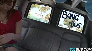 Redhead babe Delila Darling bangs for cash on July 4th