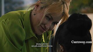 lesbian butt buffet milf hires lesbians and gives buttplugs to all of them to wear at work