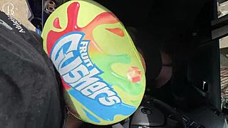 Ebony Woman at Car Wash Encounter