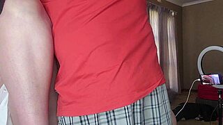 My foster stepmom begged for a creampie inside.