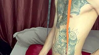 Thiago Kelton passionately fucks a silicone ass in the bedroom.