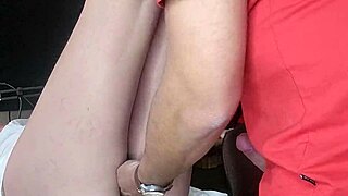 My foster stepmom begged for a creampie inside.