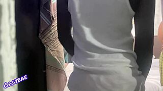 Intense behind the scenes milf masturbation and shaved pussy play in homemade porn shoot series