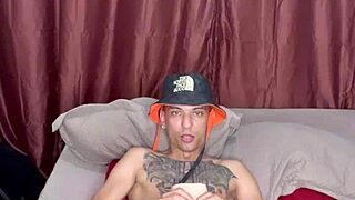 Thiago Kelton passionately fucks a silicone ass in the bedroom.