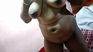 Bhabhi's Beautiful Hairy Pussy Displayed