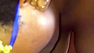 Oh, My First Casting at Black Fantasy! Bent Over in Doggystyle with Wet Pussy Close Up.