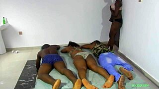 Everyone woke up to join the sweet fuck!